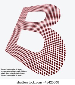 dots letter "B"