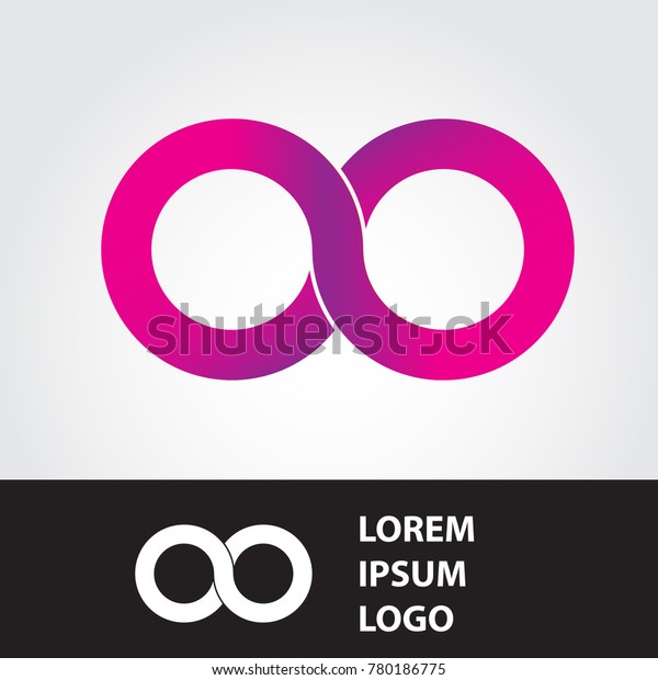 Dots Letter O Double Logo O Stock Vector (Royalty Free) 780186775