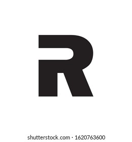 Dots Letter R Logo. R Letter Design Vector with Dots.
