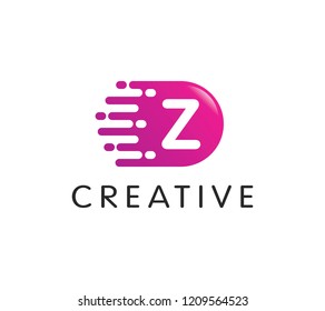 Dots Letter Z Logo