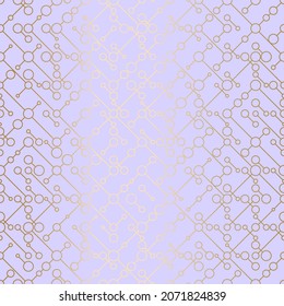 Dots line golden seamless pattern on grey background. Abstract technology soft texture. Connected points network tech luxury wrapping paper. Geometric simple wallpaper
