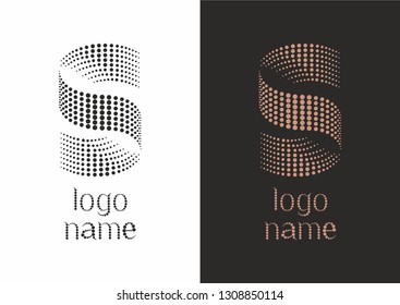 dots logo letter s