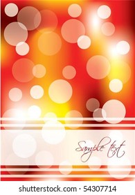 Dots & magma design brochure, background