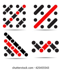 Dots New Design. Abstract Background.