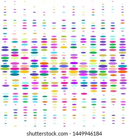 Dots on a white background