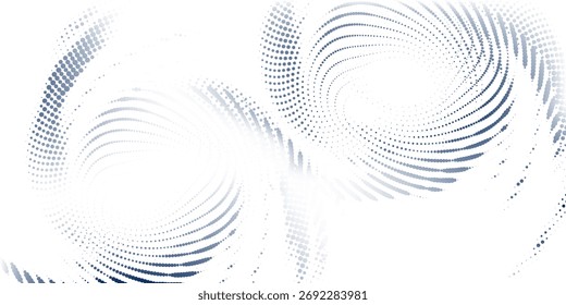 dots particles nice wave pattern halftone black gradient curve shape blue abstract.  natural