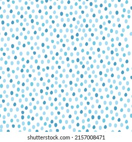 dots in pastel color seamless pattern. Creative textures for holiday designs, party, birthday, invitation, baby shower. Universal background for printing on fabric and paper. Vector illustration