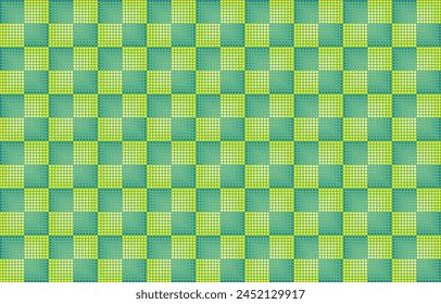 Dots, pattern, grid, polka dot grid, illusion dots, pattern, bright colors, modern.