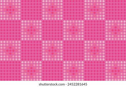 Dots, pattern, grid, polka dot grid, vector, illusion dots, color gradient, bright colors, modern.