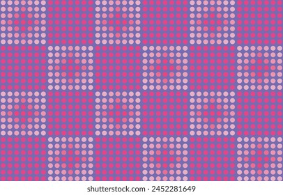 Dots, pattern, grid, polka dot grid, vector, illusion dots, color gradient, bright colors, modern.