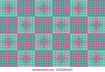 Dots, pattern, grid, polka dot grid, vector, illusion dots, color gradient, bright colors, modern.