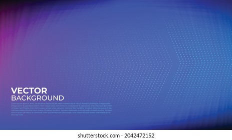 dots pattern purple and blue abstract vector background
