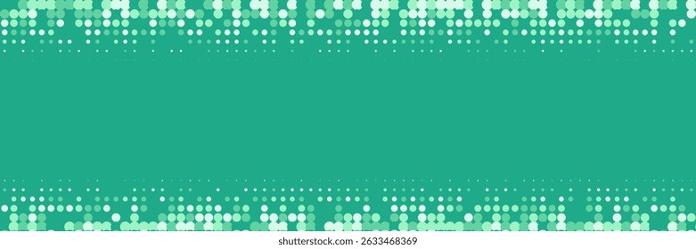 Dots Pattern. Summer Concept With Minimal Art. Linear Shapes In Annual Frame. Music Flyer. Minimalist Graphic Texture. Geometric Line Poster. Trendy Dots Pattern