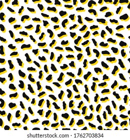 Dots pattern vector. Dots abstract background. Dot pattern print. Seamless Vector illustration
