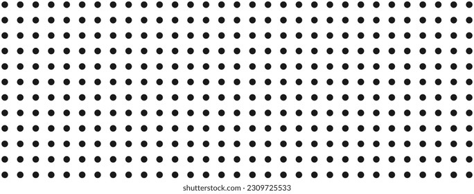 Dots pattern vector. Polka dot background. EPS 10
