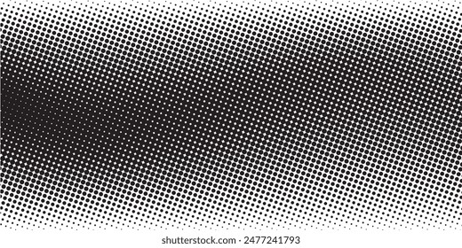 Dots pattern vector. Polka dot background. Monochrome polka dots abstract background. Dot pattern print.