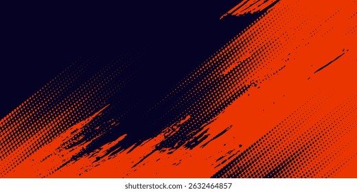 Dots pop art comics sport style vector illustration.
