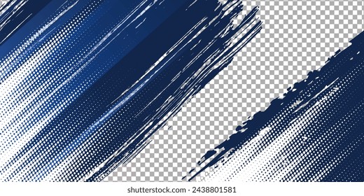 Dots pop art sport style vector illustration Abstract dark blue abstract background.	
