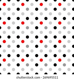 Dots seamless pattern