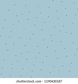 Dots, seamless pattern. Blue background