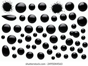 Dots seamless pattern, circles background texture. Black and white Dots Background. Black dots on white Background.
