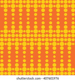 Dots seamless pattern, colorful striped pattern, abstract geometric background