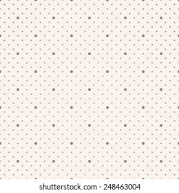 Dots Seamless Pattern. Soft Background.