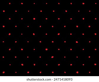 Dots seamless pattern. Vector drawing