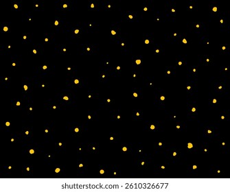 Dots seamless pattern. Vector drawing