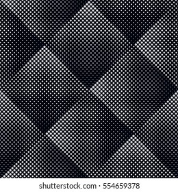 Dots Seamless pattern. Vector halftone background
