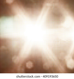 dots solash and bokeh abstraction