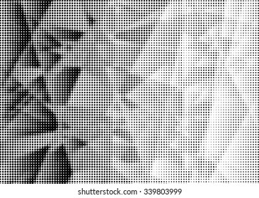 Dots Splatter Paint Texture . Distress Grunge background . Scratch, Grain, Noise rectangle stamp.Black Spray  Blot of Ink.Place illustration Over any Object  to Create Grungy Effect .abstract  vector.