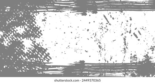 Dots and Spots of Halftone Grunge Background. Distressed Grungy Seamless Pattern Design.