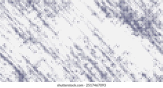Dots and Spots of Halftone Grunge Background. Rough Grungy Seamless Pattern Design. Overlay Grainy Style Texture. Grainy Print Design Pattern.