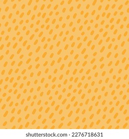 Dots, spots simple abstract texture seamless pattern, yellow background. Hand drawn style vector illustration. Design concept for kids textile, fashion print, bedroom wallpaper, packaging