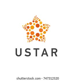 Dots star logo