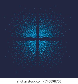the dots as stars