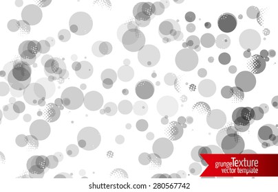 Dots texture background - abstract stock vector template - easy to use
