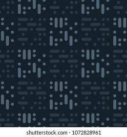 Dots tiles abstract seamless pattern. Simple geometry series.