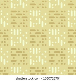 Dots tiles abstract seamless pattern