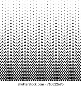 dots triangle halftone background