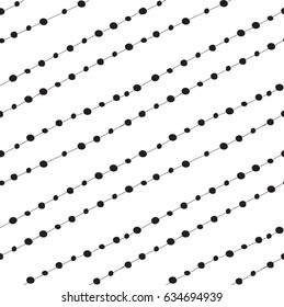 Dots vector background.