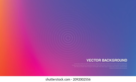 dots vector bg abstract vector background in bright colors orange pink purple blue red
