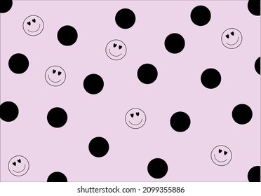 dots vector design seamless pattern