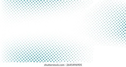 Dots  Vector Gradient Blue Color Halftone Background Staggered Dots Pattern modern good