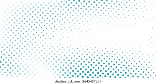 Pontos Vetor Gradiente Cor Azul Meio-Tom Fundo Pontos Cumulados Padrão moderno bom simples