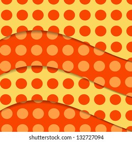 Dotted abstract background templates