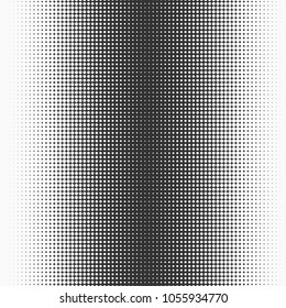 Forma abstracta con puntos. Ilustración del vector