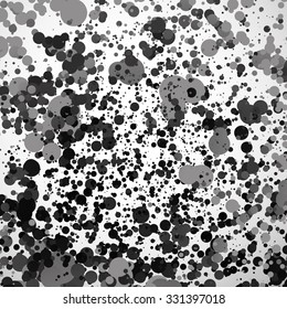 Dotted abstract vector pattern -texture. Dots graphics.