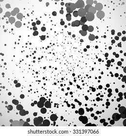 Dotted abstract vector pattern -texture. Dots graphics.